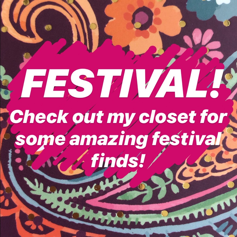 FESTIVAL SEASON, check out my closet!